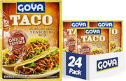 Goya Foods Taco Seasoning Mix, 1.25 Ounce (Pack of 24)