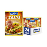 Foods Taco Seasoning Mix by Goya – 1.25 Ounce (Pack of 24), Pack of 24, Model 3791