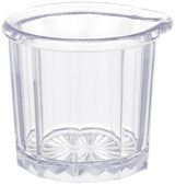2 oz Clear Plastic Syrup Pitcher (Set of 24) by Winco – 2 Ounces, 2.0 fluid_ounces, Plastic, Clear, Model PSN-2