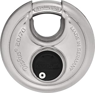 ABUS 20/70 KA Diskus Padlock, Extreme High Security Disk Lock, Keyed Alike (KA)