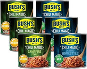 Bush's Best Best Chili Magic, Chili Starter Blends, (Classic Homestyle, & Campfire Style) 15.5OZ (3ea) (Variety Pack)