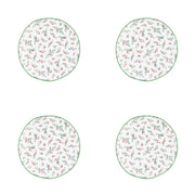 10 Strawberry Street Winter Sprigs / 6" / 1 Appetizer Plates