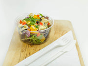 12 oz PLA Round Deli Container - 500/Case by Vegware – 12 ounces, Model CF-DC-12
