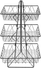 Cal-Mil 1293-3 Wire Merchandisers, 12" Width x 19" Diameter x 20" Height, Black