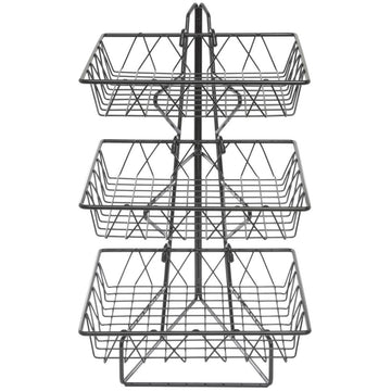 Wire Merchandisers by CAL-MIL – Wire, Black, Model 1293-3