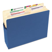 Expanding Pockets () by SMEAD – Letter, tyvek, Blue, Model SMD73225
