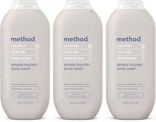 Method Body Wash, Simply Nourish, 18 fl oz, 3 pack
