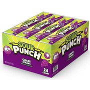 Grape Straws Candy by Sour Punch – 24 Count (Pack of 1), Pack of 288