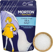 Morton All-Natural Coarse Sea Salt Pouch, 16 Oz, 1-Pack