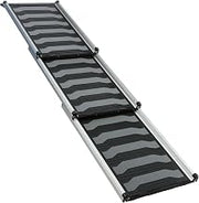 Trixie Telescoping Dog Ramp, Silver/Black