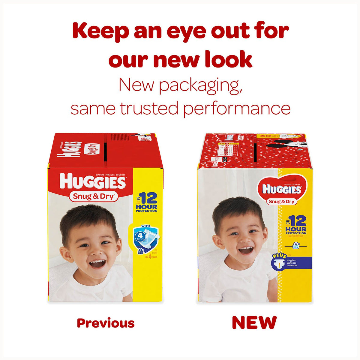 HUGGIES Size 3 / 198.0 / Yellow Baby Diapers
