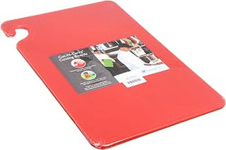 San Jamar Cutting Board,12x18 in,Red CB121812RD - 1 Each