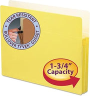 SMEAD SMD73223 Expanding Wallet with Hook and Loop, 2-Inch Expansion, 11-3/4 x 9-1/2 Inches, Redrope (SMD77142)