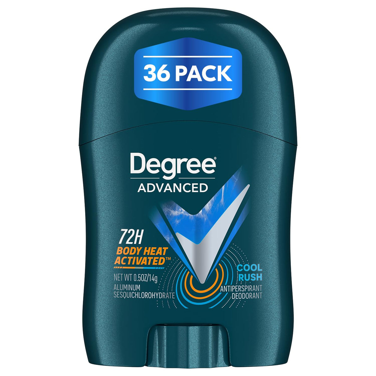 Men Travel Deodorant by Degree – 0.5 Ounce (Pack of 36), Pack of 36