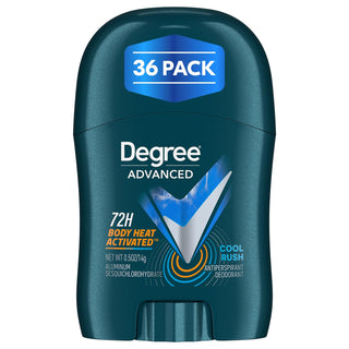 Men Travel Deodorant by Degree – 0.5 Ounce (Pack of 36), Pack of 36