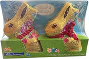 Lindt Limited Spring Edition Milk Chocolate Gold Bunny 2 pack (7oz each bunny)