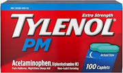 Tylenol PM Extra Strength Caplets, 500 mg Acetaminophen, 100 ct