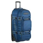 RIG 9800 Wheeled Gear Bag Blue/Gray by OGIO – 34 x 16.5 x 15.25 inches, 123 liters, Nylon, Blue/Gray, Model 801000.06