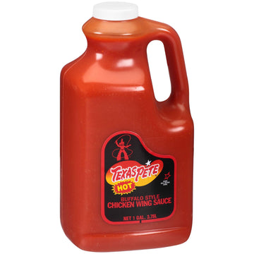 Texas Pete Hot Chicken Wing Sauce by T W Garner – 1 gallon, Pack of 4