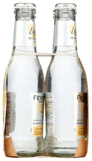 Lite Tonic Water 4 Pack by Fever-Tree – 6.8 Fl Oz (Pack of 4), Pack of 4, Model 898195001175