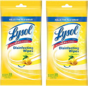 Lysol 15 Count (Pack of 2) / 30.0 / 2 Disinfectant Wipes