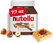 Nutella Hazelnut Spread with Cocoa, Creamy Hazelnut Spread, Breakfast Favorite, 7.7 oz Jar