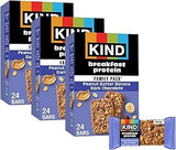 KIND Breakfast Protein Bars, Peanut Butter Banana Dark Chocolate, 36 ct