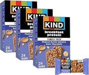 KIND Breakfast Protein Bars, Peanut Butter Banana Dark Chocolate, 36 ct