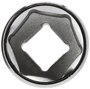 3/8" Drive Standard Metric Socket 17mm by GEARWRENCH – 0.984 in, Alloy Steel, Full Polish Chrome, Model 80385