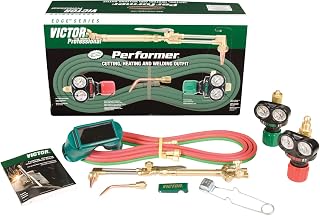 ESAB Victor Technologies 0384-2045 Performer Medium Duty Cutting System, Acetylene Gas Service, ESS3-15-510 Fuel Gas Regulator