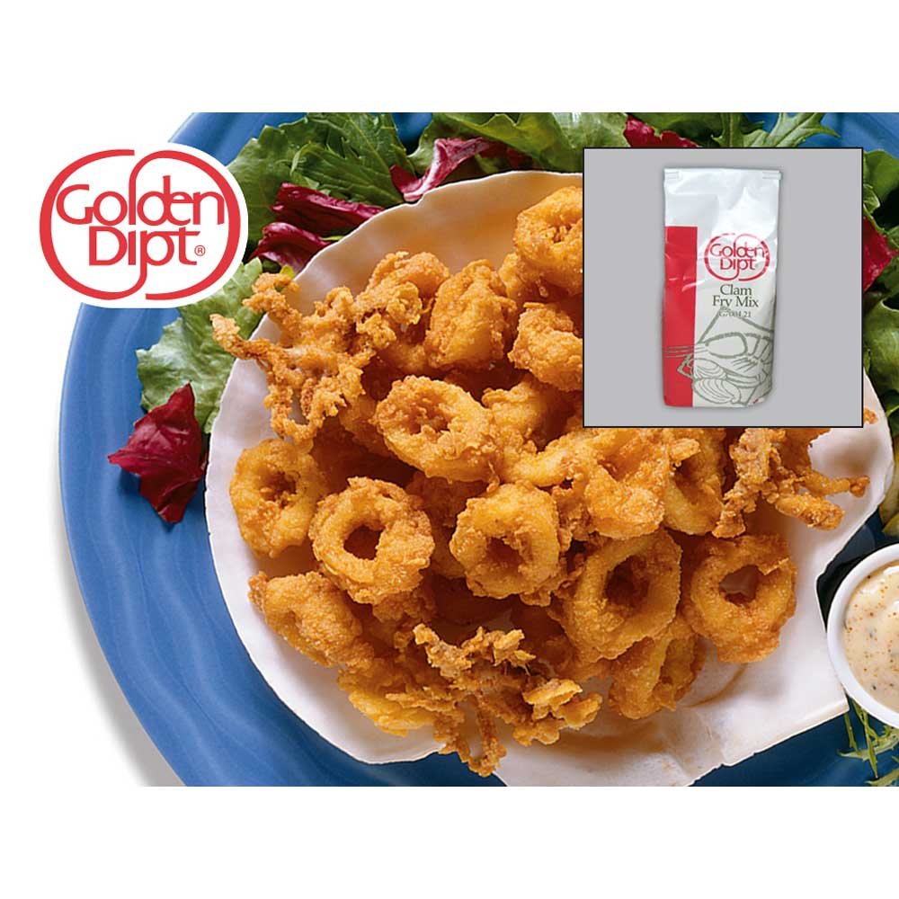 Batter Clam Fry 50 Pound by Golden Dipt – Commercial Grade