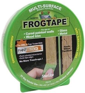 FrogTape Frog Tape 1358463 Green Pro Painter's Tape with Paint Block .94" x 60 Yards