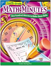 Creative Teaching Press® Math Minutes Book, Grade 4