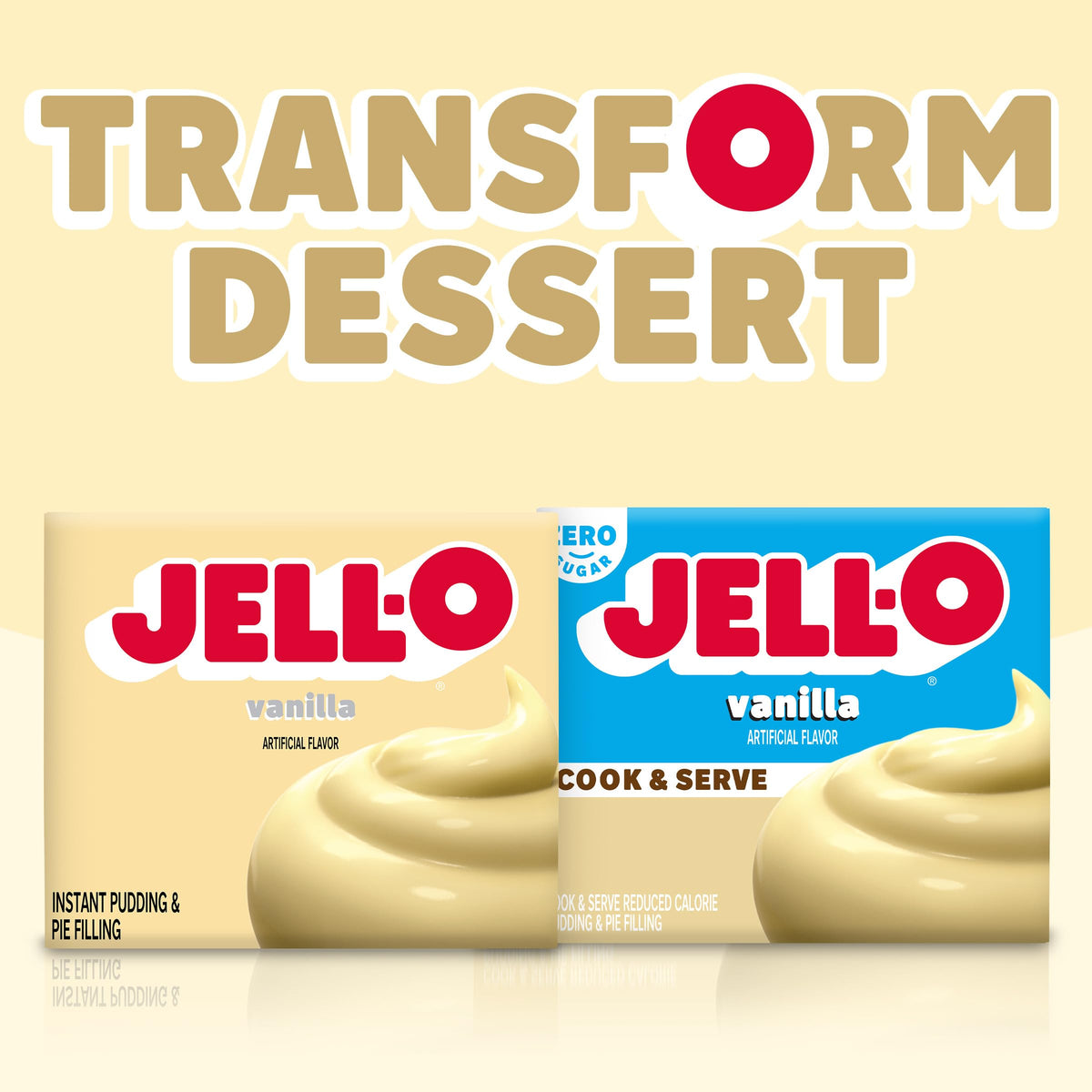 Jell-O Vanilla / 3.4 Ounce (Pack of 1) / 1 Pie & Pastry Fillings