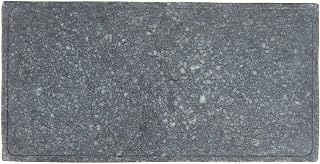 G.E.T. 14" x 7" Black Granville Melamine Board Rectangular