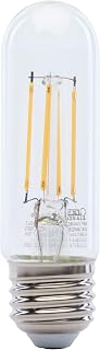 Feit Electric T10 Exposed LED Filament Light Bulb, 40W Eq, Soft White