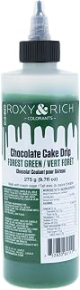 Roxy & Rich Roxy and Rich Chocolate Cake Drip 275 Grams, Forest Green
