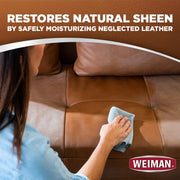Stainless Steel Wipes and Leather Wipes - Clean and Polish Appliances for a Brighter and Longer Shine - Clean by Weiman – 30 Count (Pack of 2), Pack of 2