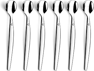 Lou Laguiole Jet - 6 espresso/mocha spoons