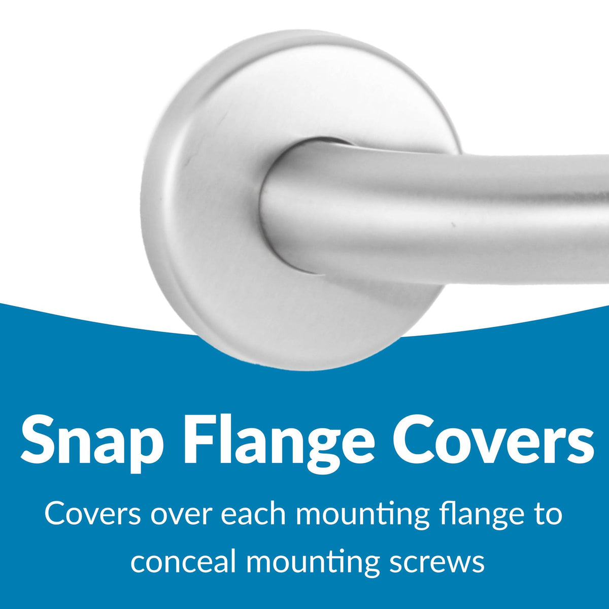 Bobrick Satin Finish / 42 in / Satin Bath & Shower Grab Bars
