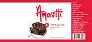 Dark Chocolate Compound 2.2 lbs - Natural Flavors by Amoretti – 2.2 Pound