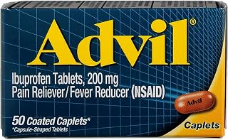 Advil Caplets 50 Ct (12 Pack)