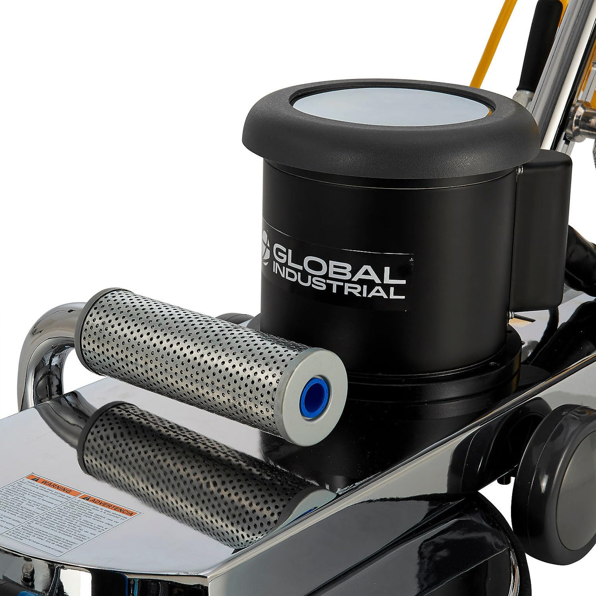 Corded Floor Burnisher with Dust Control by Global Industrial – Black, Model 641311
