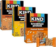 KIND Breakfast Protein Bars, Savory Variety Pack, 8g Protein, 18 ct