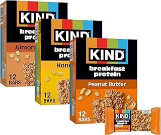 KIND Breakfast Protein Bars, Savory Variety Pack, 8g Protein, 18 ct