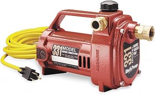 Liberty Pumps 331 1/2-Horse Power Portable Transfer Pump, Aluminum