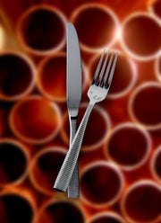 Ringo 18/10 Stainless Steel Flatware Table Fork by Fortessa – Full Size, Stainless Steel, Silver, Model 1.5.103.00.002