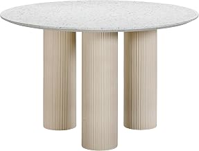 Tov Furniture Parcino Terrazzo Concrete Indoor/Outdoor Dining Table