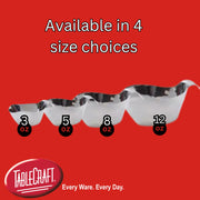 Tablecraft 3 Ounces / Stainless Steel / Classic Gravy Boats