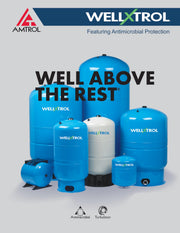 Well Pressure Tank by Amtrol – High Stainless Steel, Black, Model WX-350